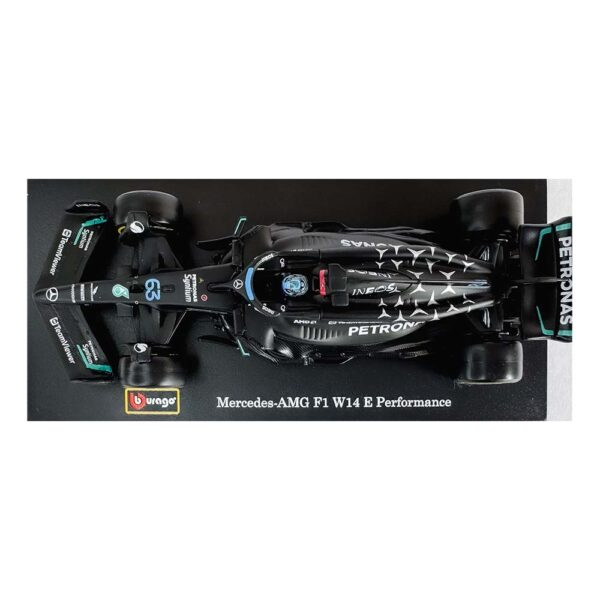 FÓRMULA 1 SPECIAL 1/43 <span class="OYPEnA text-decoration-none text-strikethrough-none">#4 AMG PETRONAS F1 W14 E PERFORMANCE- ACRíLICO</span> <ul> <li><span class="OYPEnA text-decoration-none text-strikethrough-none">Marca: Bugaro</span></li> <li><span class="OYPEnA text-decoration-none text-strikethrough-none">colección a escala 1/43</span></li> <li><span class="OYPEnA text-decoration-none text-strikethrough-none">Son 5 referencias diferentes</span></li> <li><span class="OYPEnA text-decoration-none text-strikethrough-none">MateriaL: METAL CON ACCESORIOS EN GOMA Y PLÁSTICO</span></li> <li><span class="OYPEnA text-decoration-none text-strikethrough-none">ALTO NIVEL DE DETALLE</span></li> <li><span class="OYPEnA text-decoration-none text-strikethrough-none">INCLUYE BASE pedestal</span></li> <li><span class="OYPEnA text-decoration-none text-strikethrough-none">Incluye urna en acrílico</span></li> </ul>