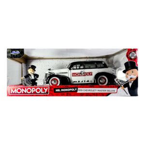 <ul> <li> #4 MONOPOLY</li> <li><span class="OYPEnA text-decoration-none text-strikethrough-none">Marca: JADA</span></li> <li><span class="OYPEnA text-decoration-none text-strikethrough-none">colección a escala 1/24</span></li> <li><span class="OYPEnA text-decoration-none text-strikethrough-none">Son 6 referencias diferentes</span></li> <li><span class="OYPEnA text-decoration-none text-strikethrough-none">MateriaL: METAL CON ACCESORIOS EN GOMA Y PLÁSTICO</span></li> <li><span class="OYPEnA text-decoration-none text-strikethrough-none">Alto nivel de detalle</span></li> <li><span class="OYPEnA text-decoration-none text-strikethrough-none">CADA REFERENCIA CONTIENE UNA FIGURA</span></li> </ul>