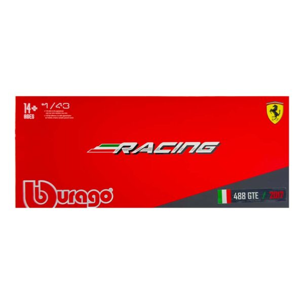 Nueva colección #2 488 GTE / 2017 F1 - FERRARI RACING 1/43 Vecino,  lleve la mejor colección son 7 referencias distintas de carros a escala, no te quedes sin la tuya <ul> <li>Marca: Burago</li> <li><span class="OYPEnA text-decoration-none text-strikethrough-none">Colección a escala 1/43</span></li> <li><span class="OYPEnA text-decoration-none text-strikethrough-none">Material: METAL CON ACCESORIOS EN GOMA Y PLÁSTICO</span></li> <li><span class="OYPEnA text-decoration-none text-strikethrough-none">Alto nivel de detalle</span></li> <li><span class="OYPEnA text-decoration-none text-strikethrough-none">Pedestal</span></li> <li>Incluye acrílico de protección</li> <li>Caja de alto nivel de detalle, tipo coleccionable</li> </ul>