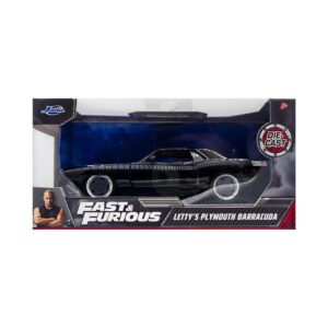 ¡Descubre la emocionante colección de autos coleccionables inspirados en la famosa película "Rápido y Furioso"! #21 LETTY´S PLYMOUTH BARRACUDA - COLECCIÓN RÁPIDOS & FURIOSOS III. Esta serie a escala captura la esencia y la adrenalina de las películas, presentando una amplia gama de vehículos icónicos que han dejado su huella.  