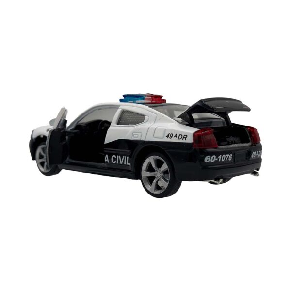 ¡Descubre la emocionante colección de autos coleccionables inspirados en la famosa película "Rápido y Furioso"! #32 2006 DODGE CHARGER - POLICE - RÁPIDOS & FURIOSOS III. Esta serie a escala captura la esencia y la adrenalina de las películas, presentando una amplia gama de vehículos icónicos que han dejado su huella.  